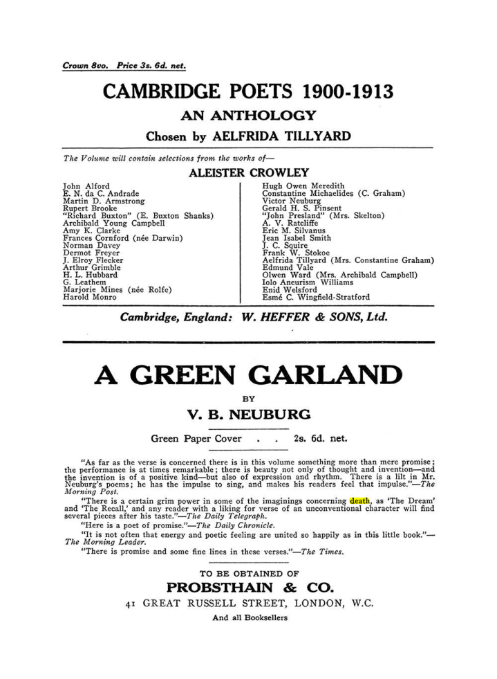 Original scan of The Equinox (Volume III, Number I), PDF page 460