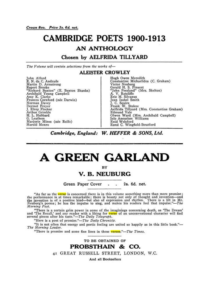 Original scan of The Equinox (Volume III, Number I), PDF page 460
