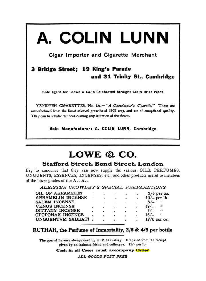 Original scan of The Equinox (Volume III, Number I), PDF page 461