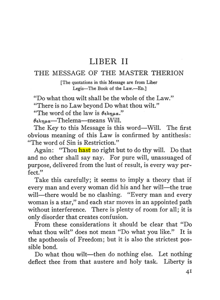 Original scan of The Equinox (Volume III, Number I), PDF page 47