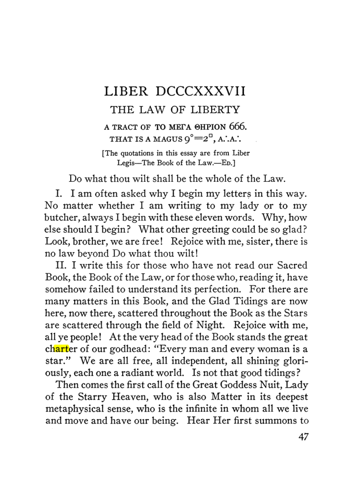 Original scan of The Equinox (Volume III, Number I), PDF page 53