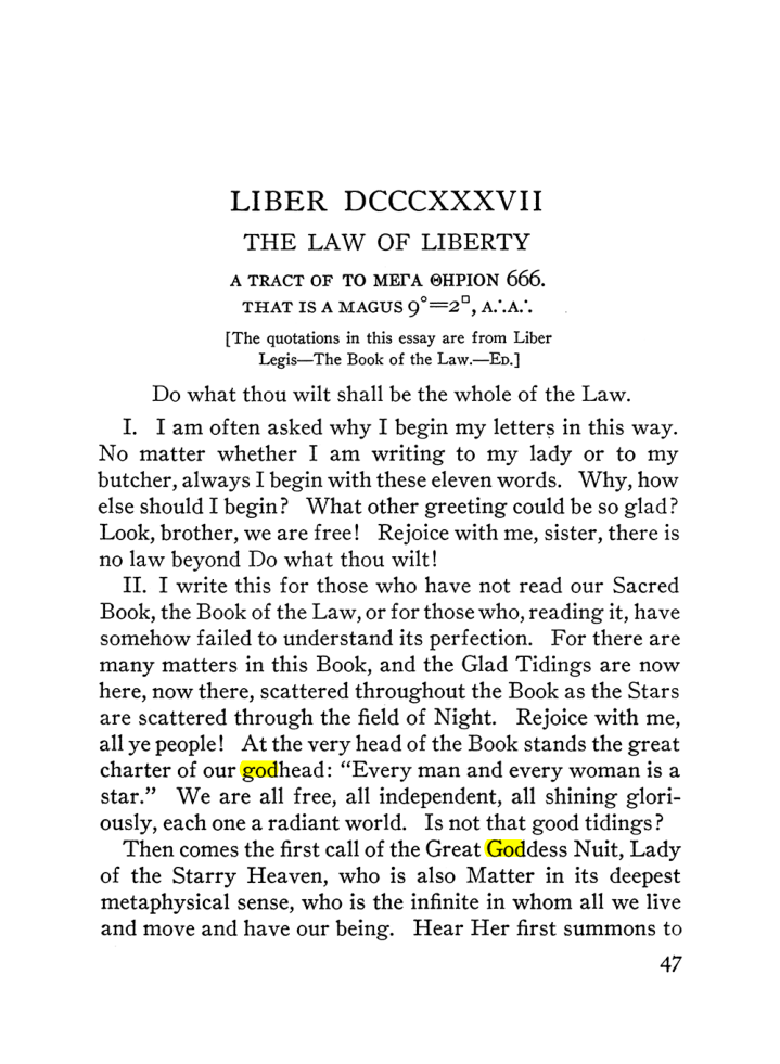 Original scan of The Equinox (Volume III, Number I), PDF page 53