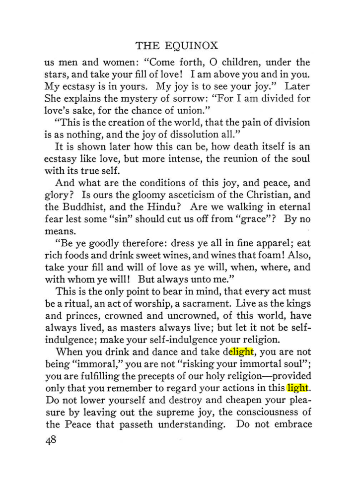 Original scan of The Equinox (Volume III, Number I), PDF page 54