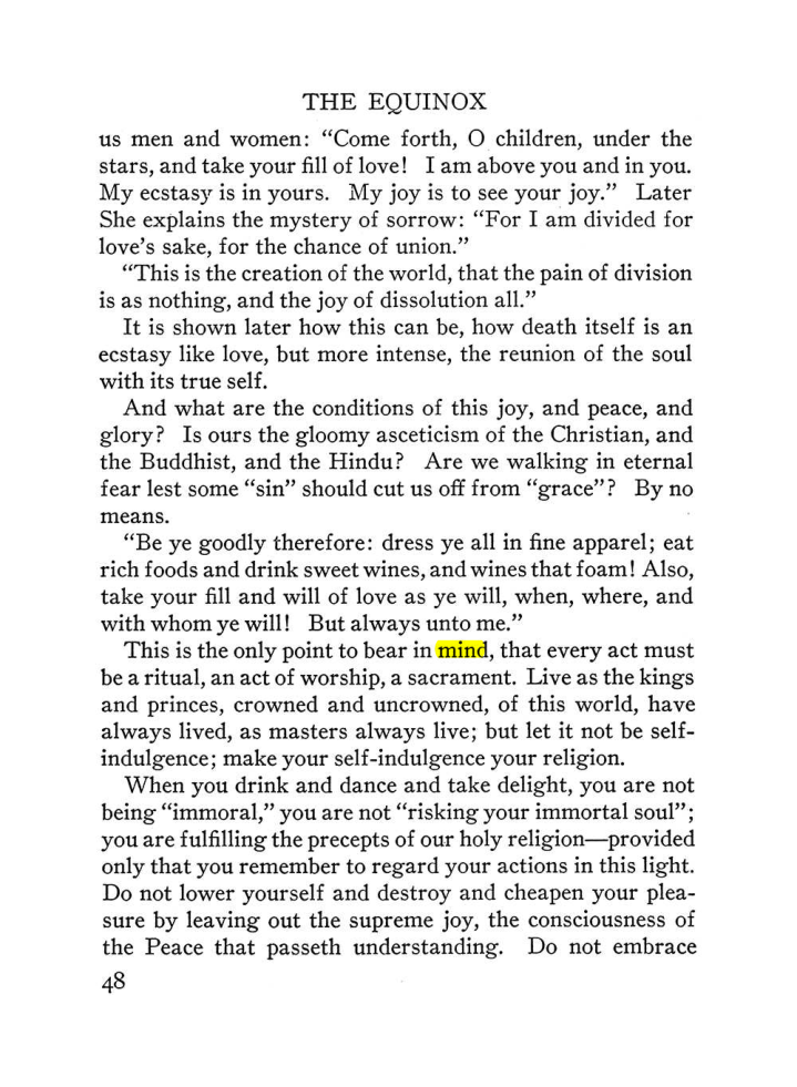 Original scan of The Equinox (Volume III, Number I), PDF page 54