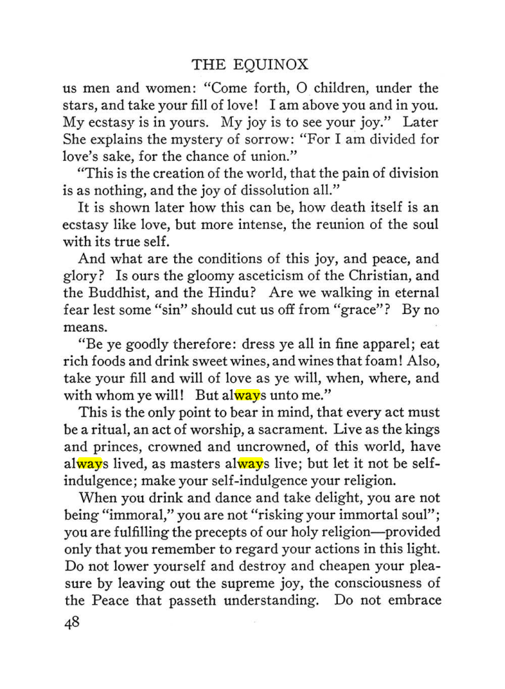 Original scan of The Equinox (Volume III, Number I), PDF page 54