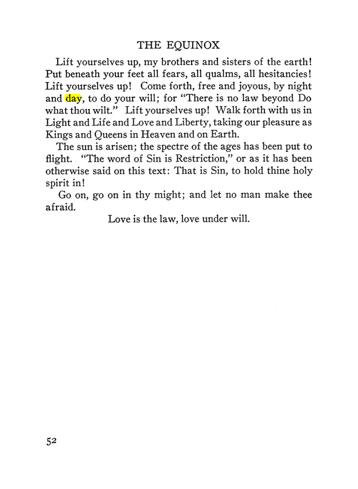 Original scan of The Equinox (Volume III, Number I), PDF page 58