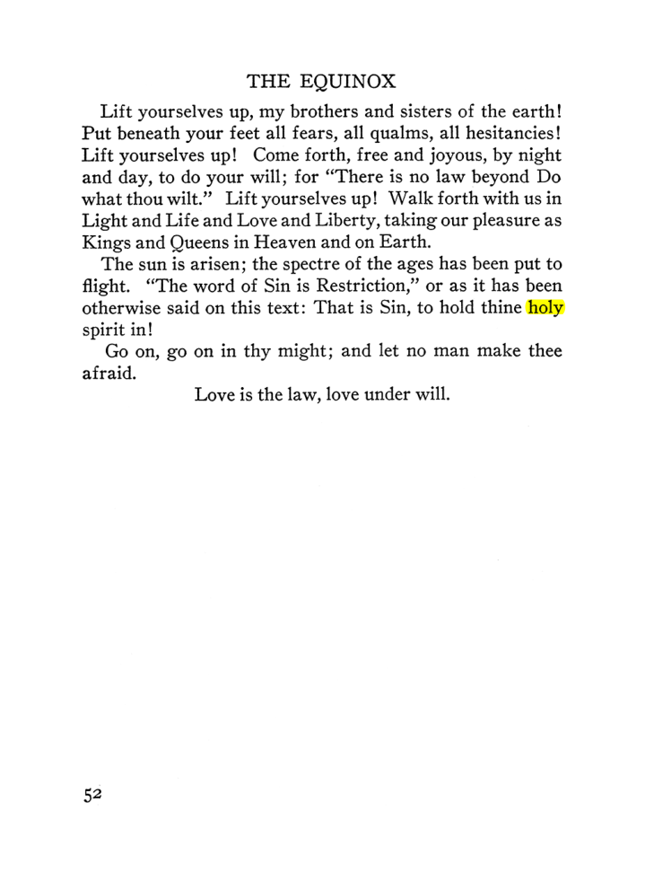 Original scan of The Equinox (Volume III, Number I), PDF page 58