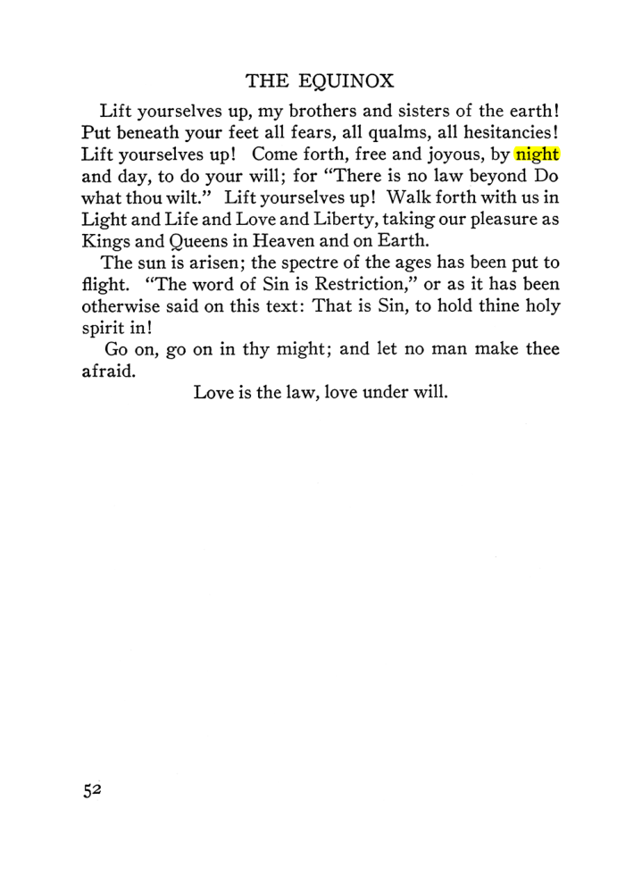 Original scan of The Equinox (Volume III, Number I), PDF page 58