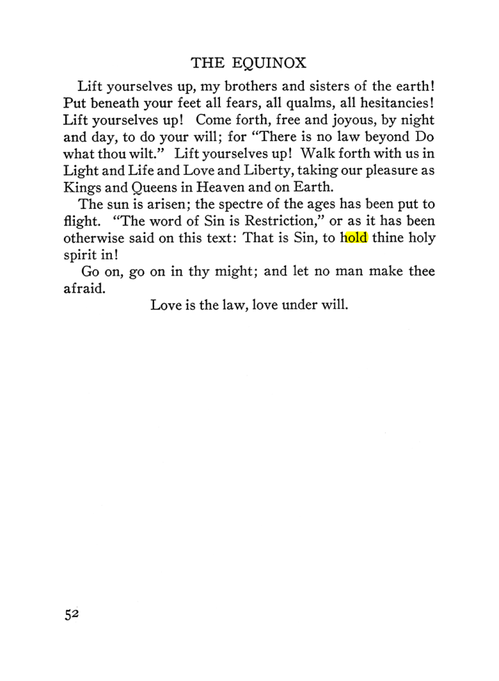 Original scan of The Equinox (Volume III, Number I), PDF page 58