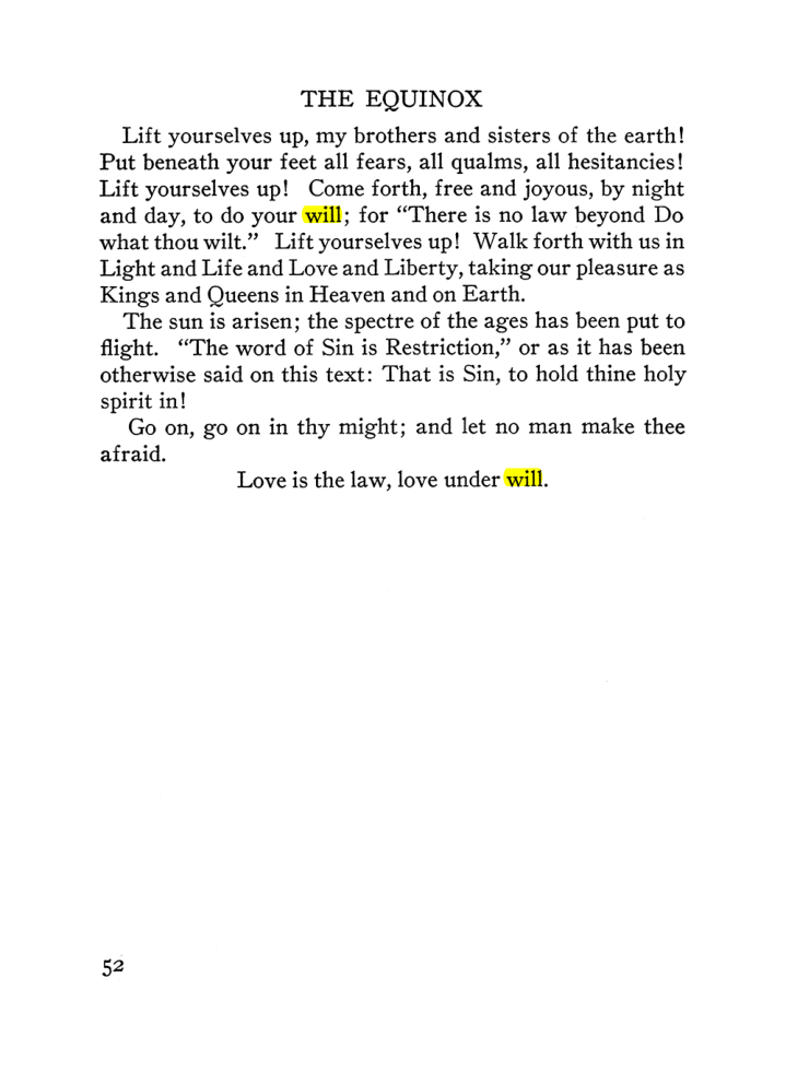 Original scan of The Equinox (Volume III, Number I), PDF page 58