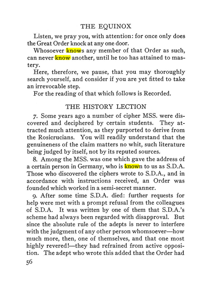 Original scan of The Equinox (Volume III, Number I), PDF page 62