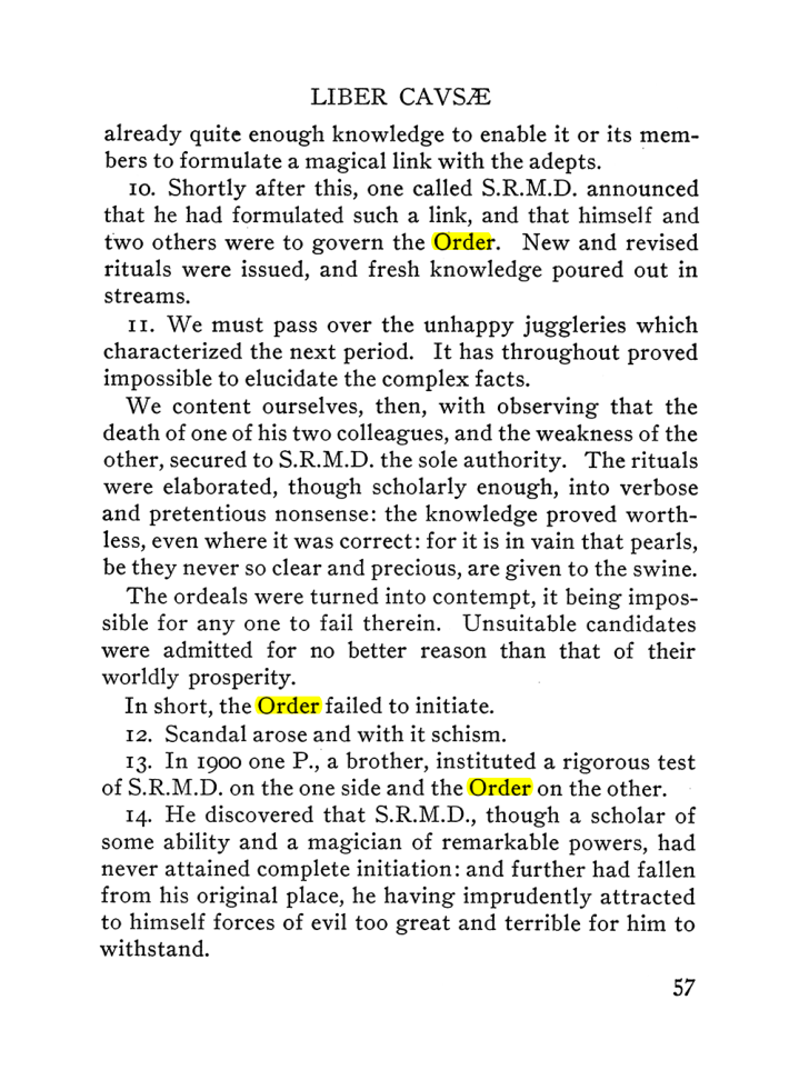 Original scan of The Equinox (Volume III, Number I), PDF page 63