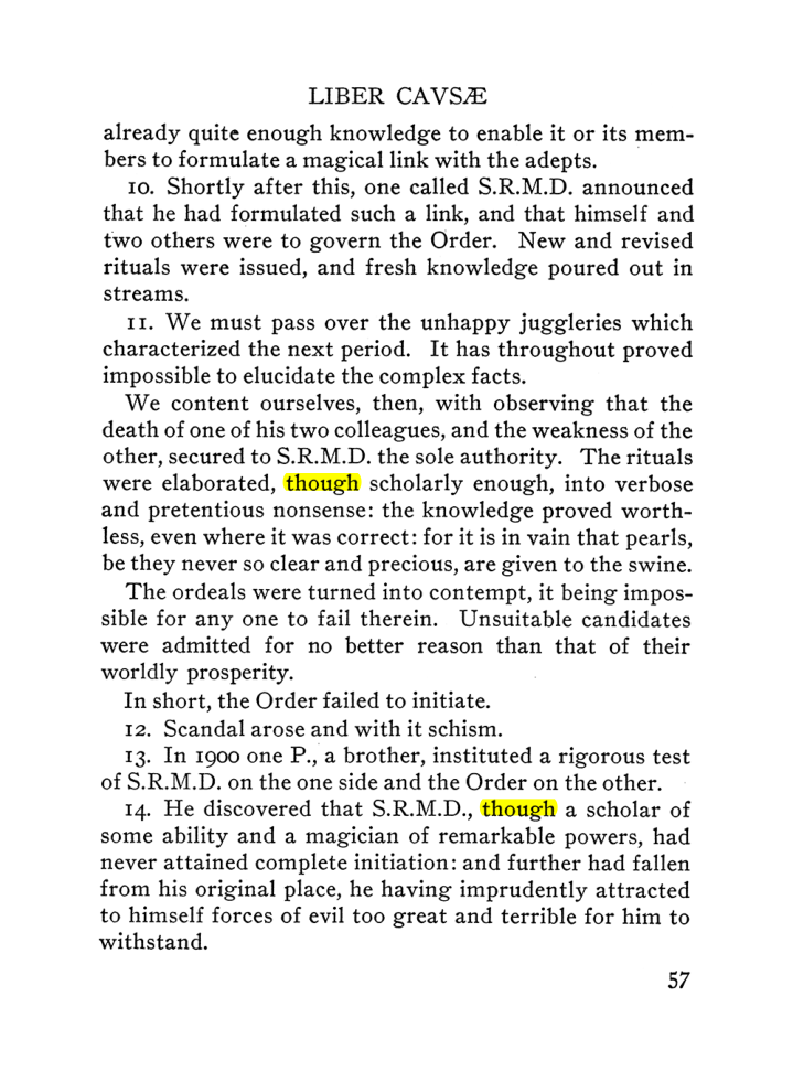 Original scan of The Equinox (Volume III, Number I), PDF page 63