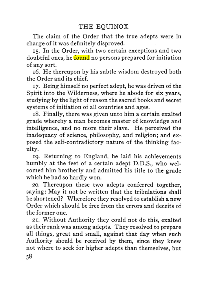 Original scan of The Equinox (Volume III, Number I), PDF page 64