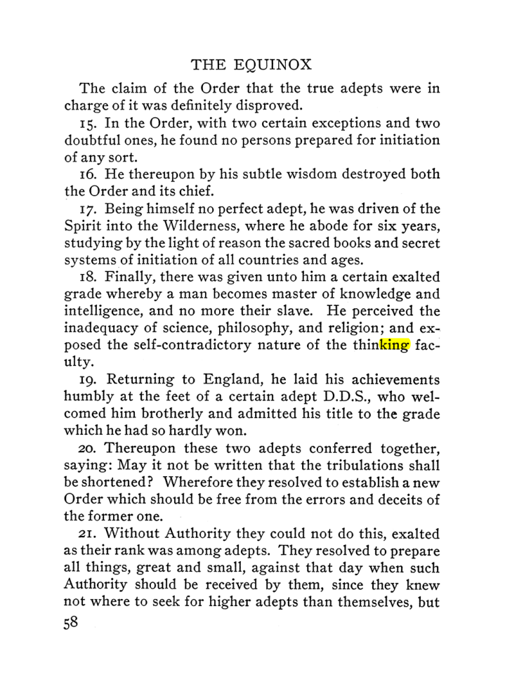 Original scan of The Equinox (Volume III, Number I), PDF page 64