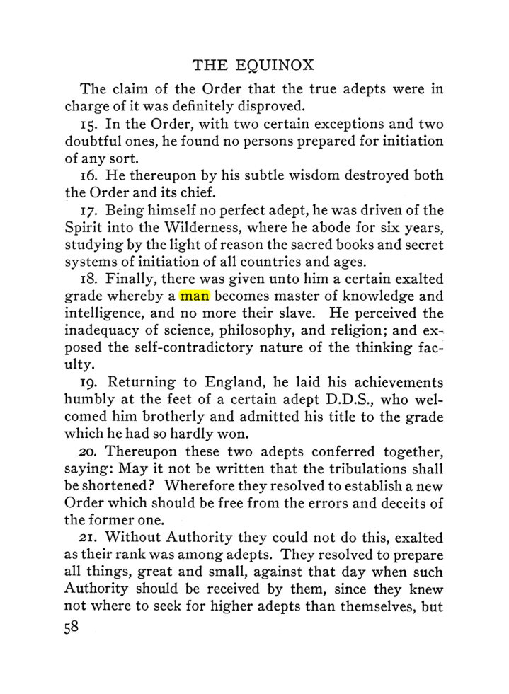 Original scan of The Equinox (Volume III, Number I), PDF page 64