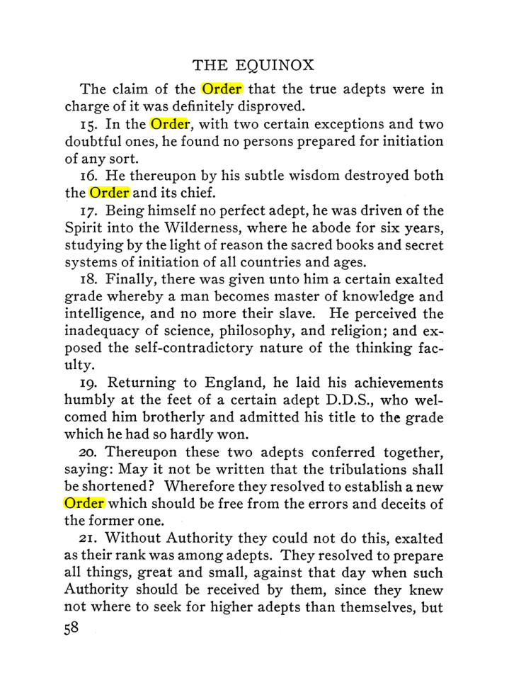 Original scan of The Equinox (Volume III, Number I), PDF page 64