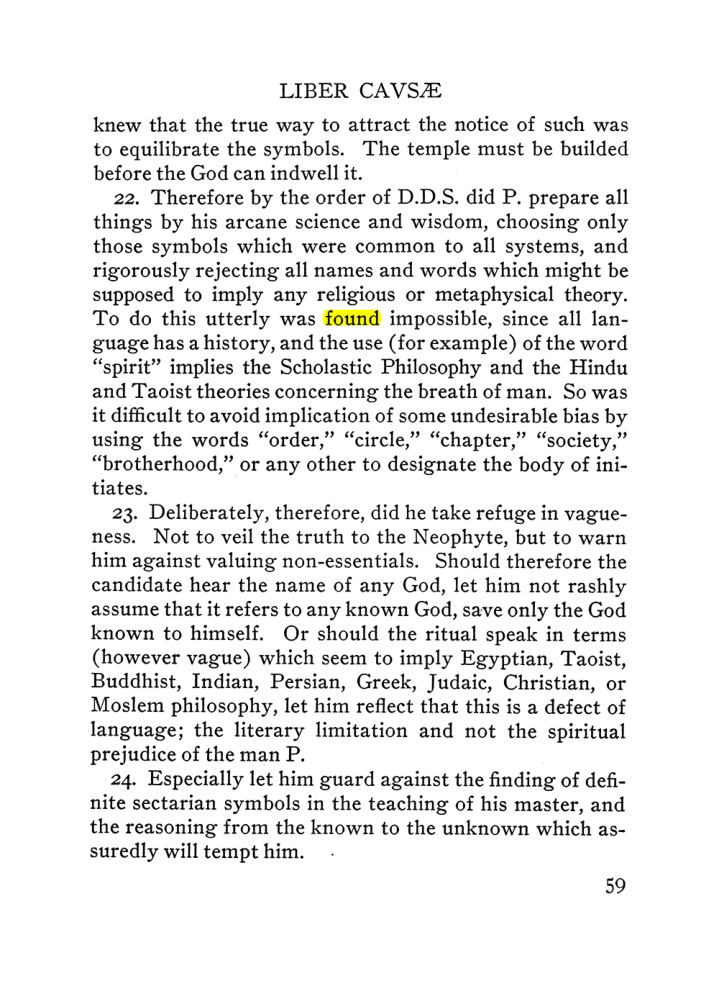 Original scan of The Equinox (Volume III, Number I), PDF page 65