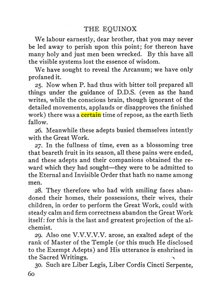 Original scan of The Equinox (Volume III, Number I), PDF page 66