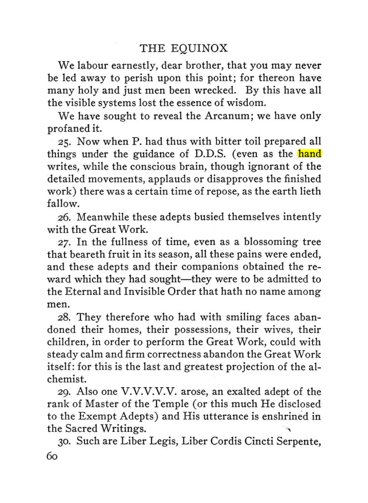Original scan of The Equinox (Volume III, Number I), PDF page 66