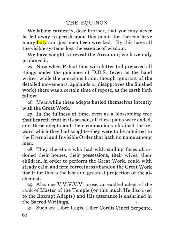 Original scan of The Equinox (Volume III, Number I), PDF page 66