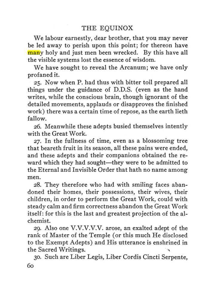Original scan of The Equinox (Volume III, Number I), PDF page 66