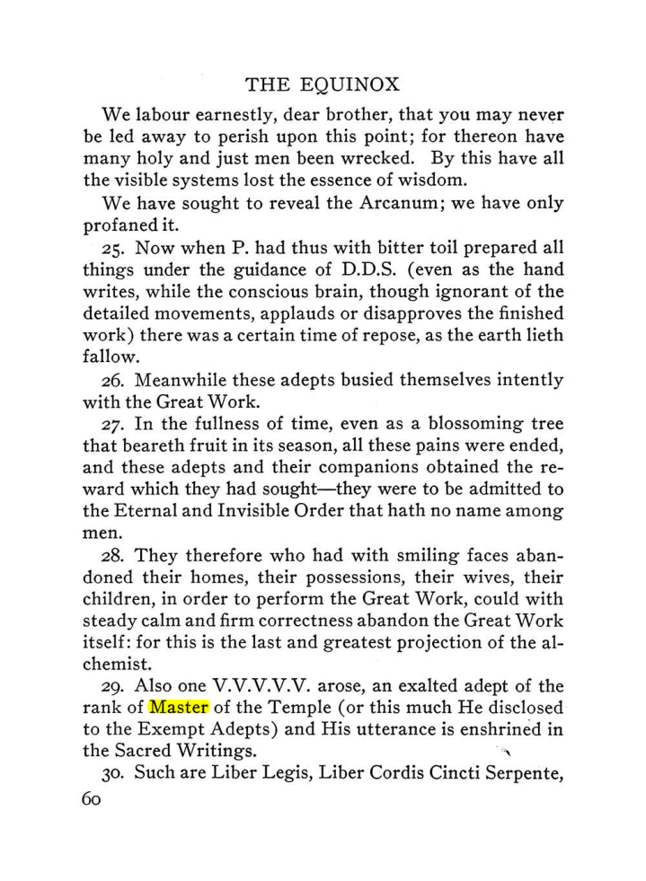 Original scan of The Equinox (Volume III, Number I), PDF page 66