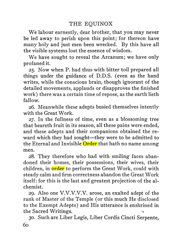 Original scan of The Equinox (Volume III, Number I), PDF page 66