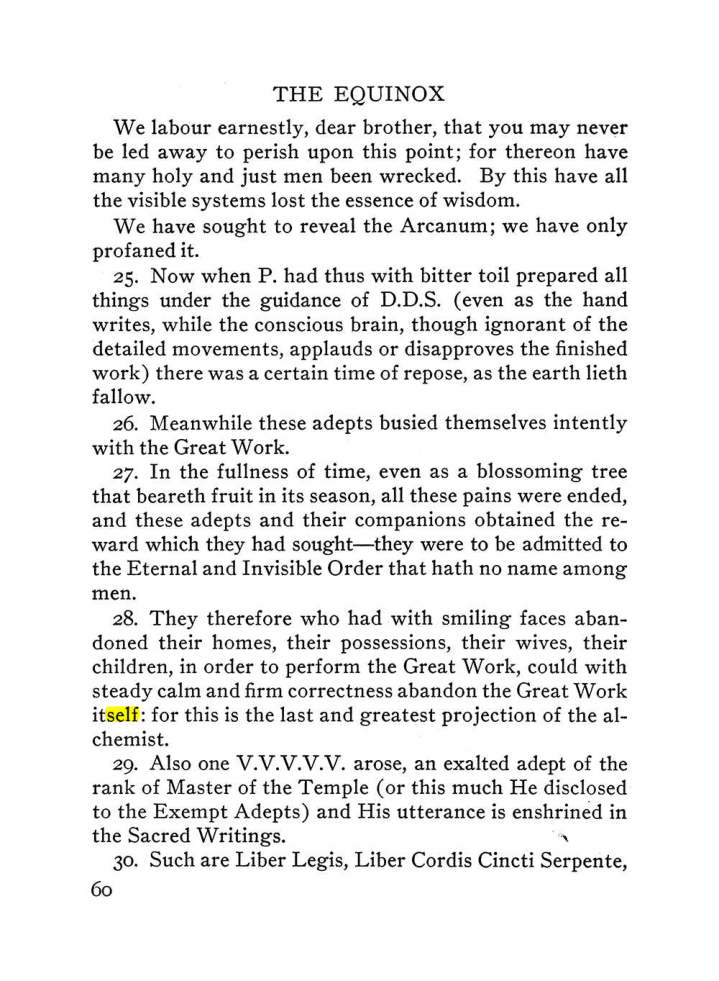 Original scan of The Equinox (Volume III, Number I), PDF page 66