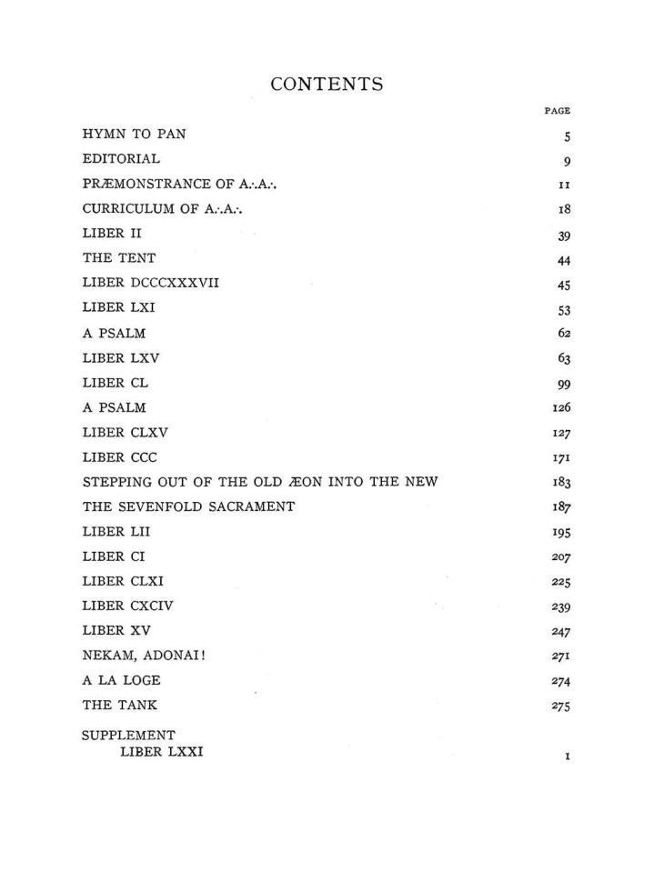 Original scan of The Equinox (Volume III, Number I), PDF page 7