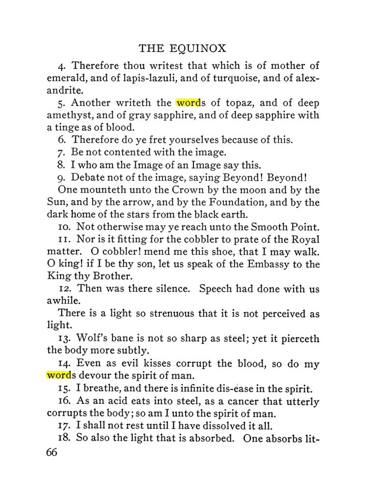 Original scan of The Equinox (Volume III, Number I), PDF page 72