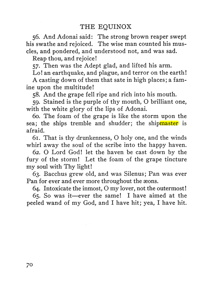 Original scan of The Equinox (Volume III, Number I), PDF page 76