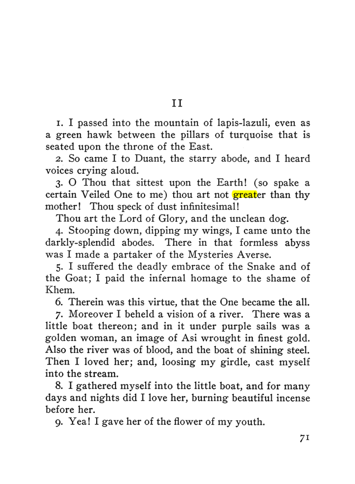 Original scan of The Equinox (Volume III, Number I), PDF page 77