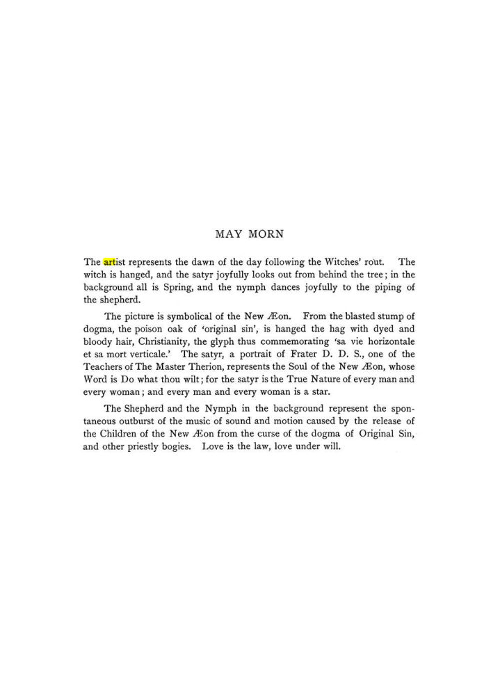 Original scan of The Equinox (Volume III, Number I), PDF page 9