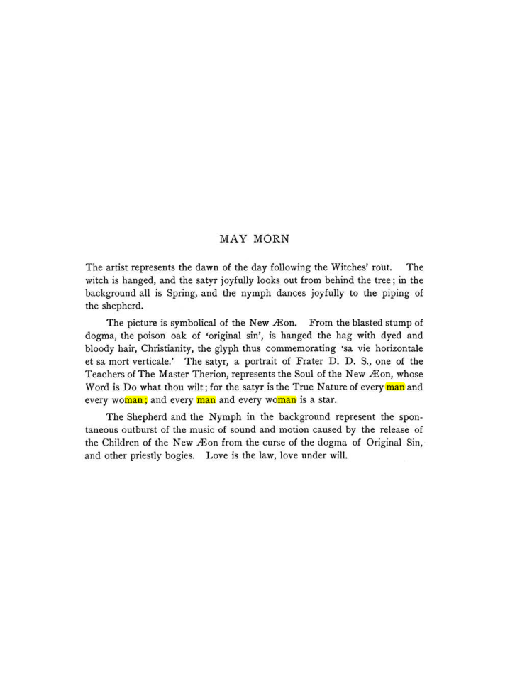 Original scan of The Equinox (Volume III, Number I), PDF page 9