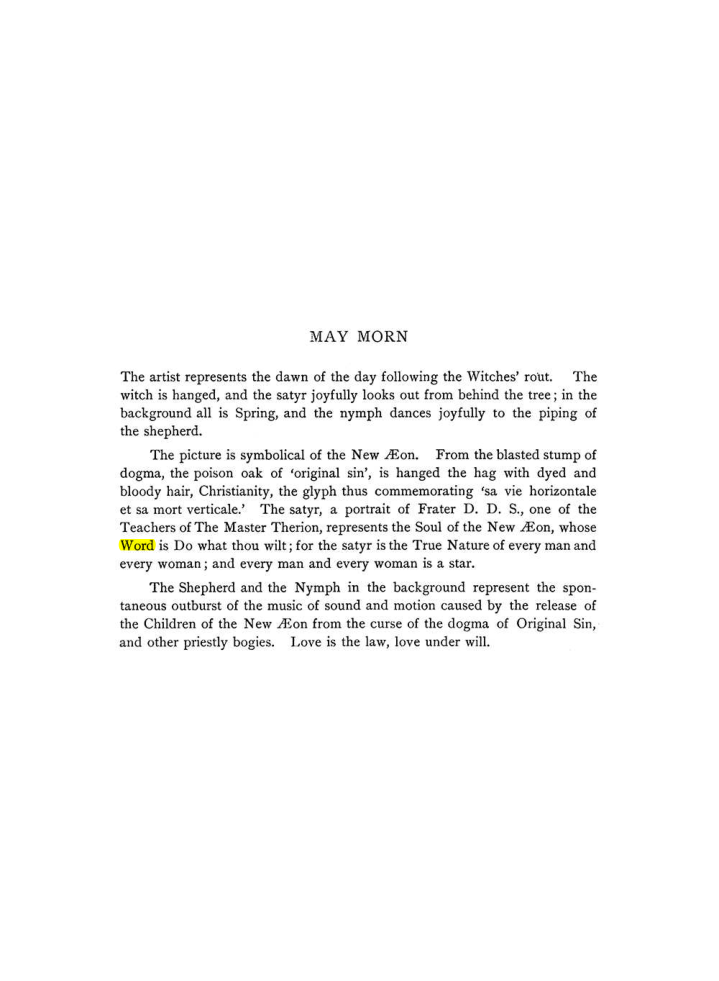 Original scan of The Equinox (Volume III, Number I), PDF page 9
