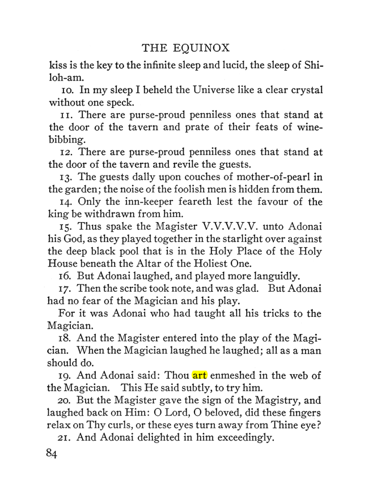 Original scan of The Equinox (Volume III, Number I), PDF page 90