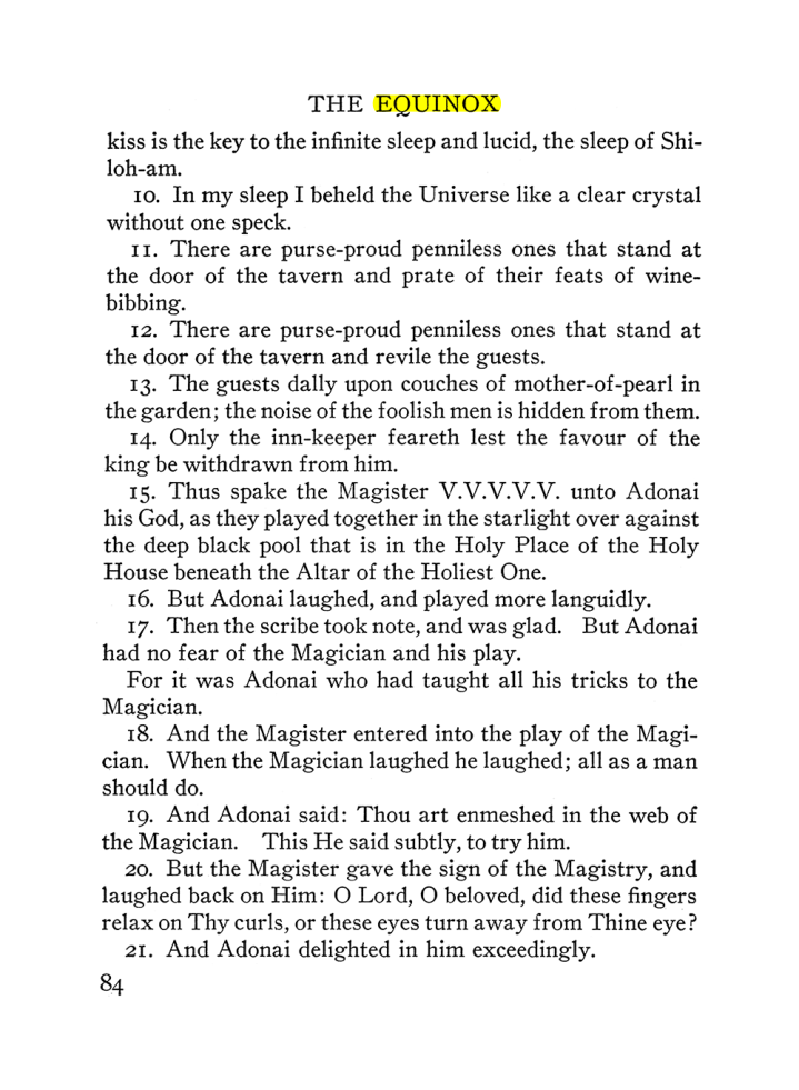 Original scan of The Equinox (Volume III, Number I), PDF page 90
