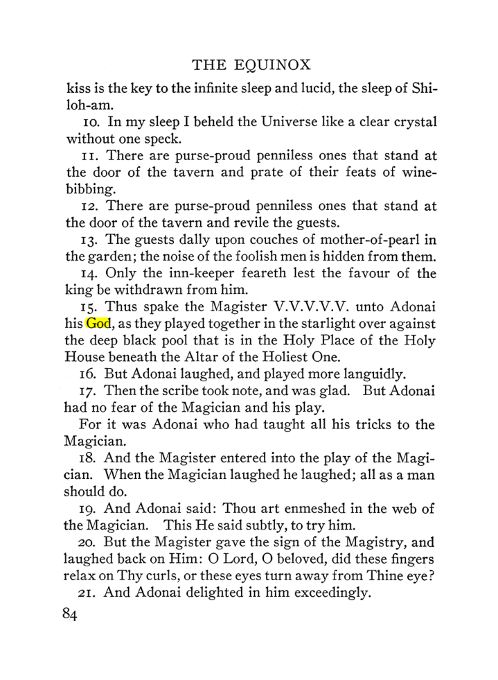 Original scan of The Equinox (Volume III, Number I), PDF page 90