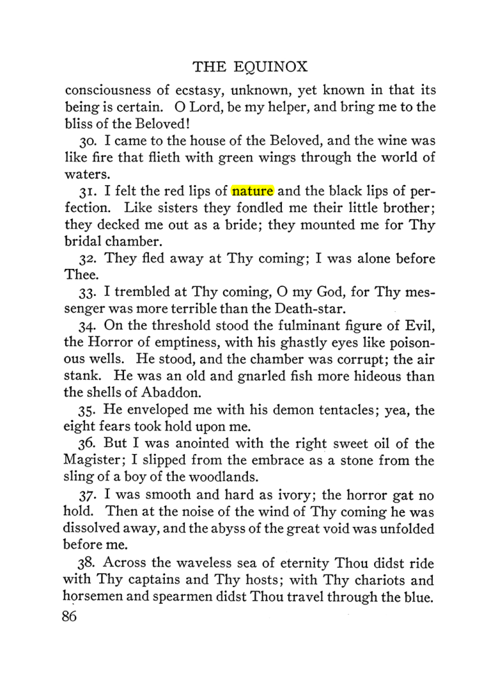 Original scan of The Equinox (Volume III, Number I), PDF page 92