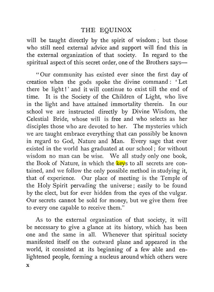 Original scan of The Equinox (Volume I, Number X), PDF page 10