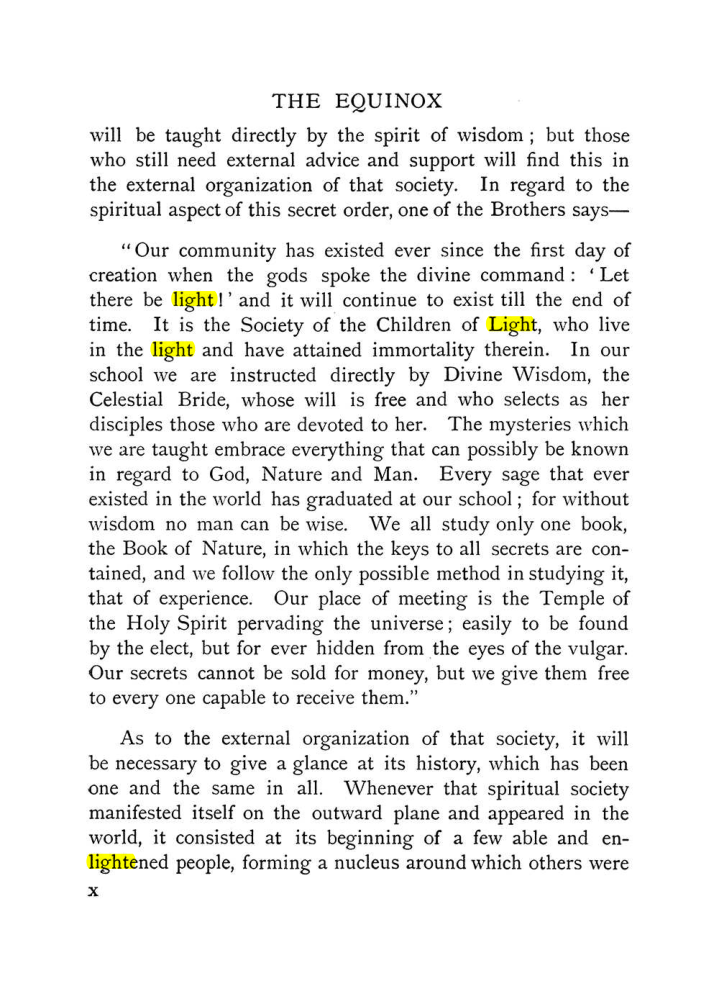 Original scan of The Equinox (Volume I, Number X), PDF page 10