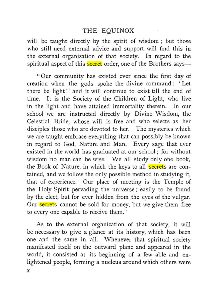 Original scan of The Equinox (Volume I, Number X), PDF page 10
