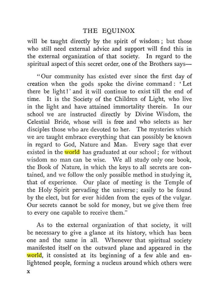 Original scan of The Equinox (Volume I, Number X), PDF page 10