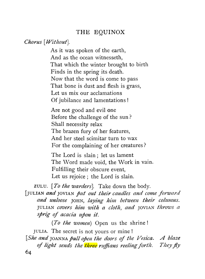 Original scan of The Equinox (Volume I, Number X), PDF page 104