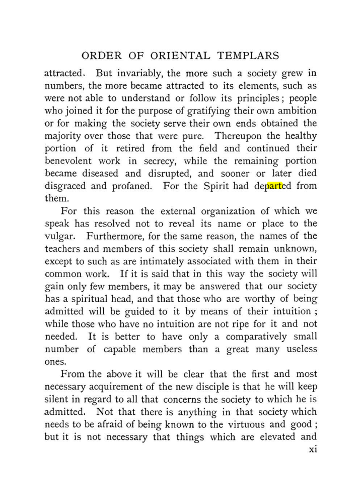 Original scan of The Equinox (Volume I, Number X), PDF page 11