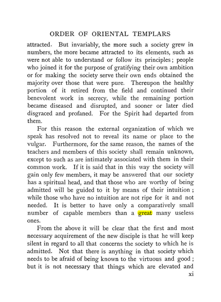 Original scan of The Equinox (Volume I, Number X), PDF page 11