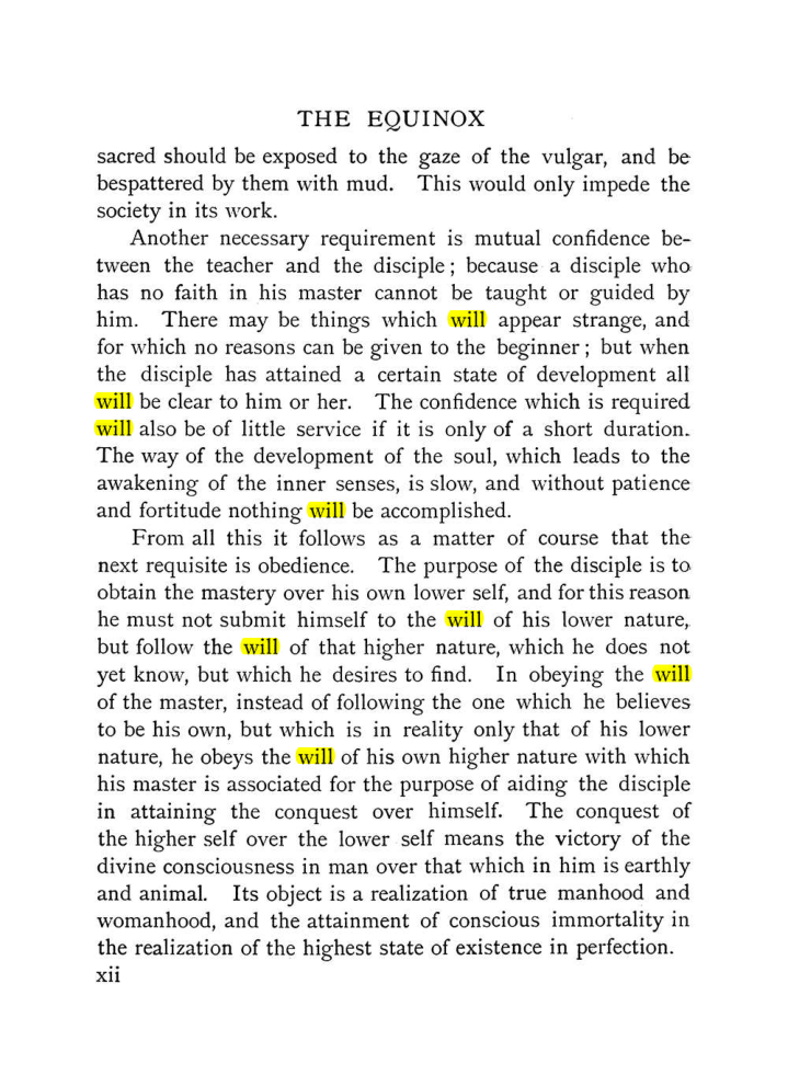Original scan of The Equinox (Volume I, Number X), PDF page 12
