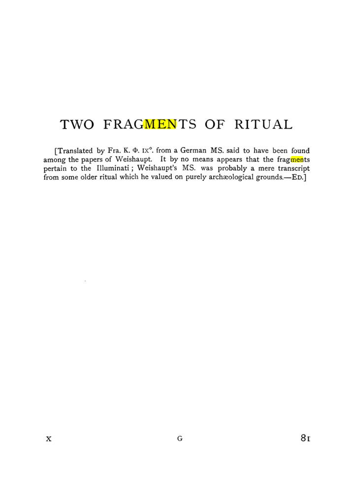 Original scan of The Equinox (Volume I, Number X), PDF page 121