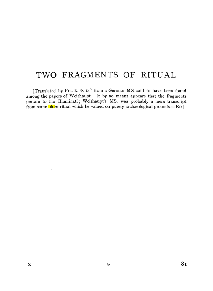 Original scan of The Equinox (Volume I, Number X), PDF page 121